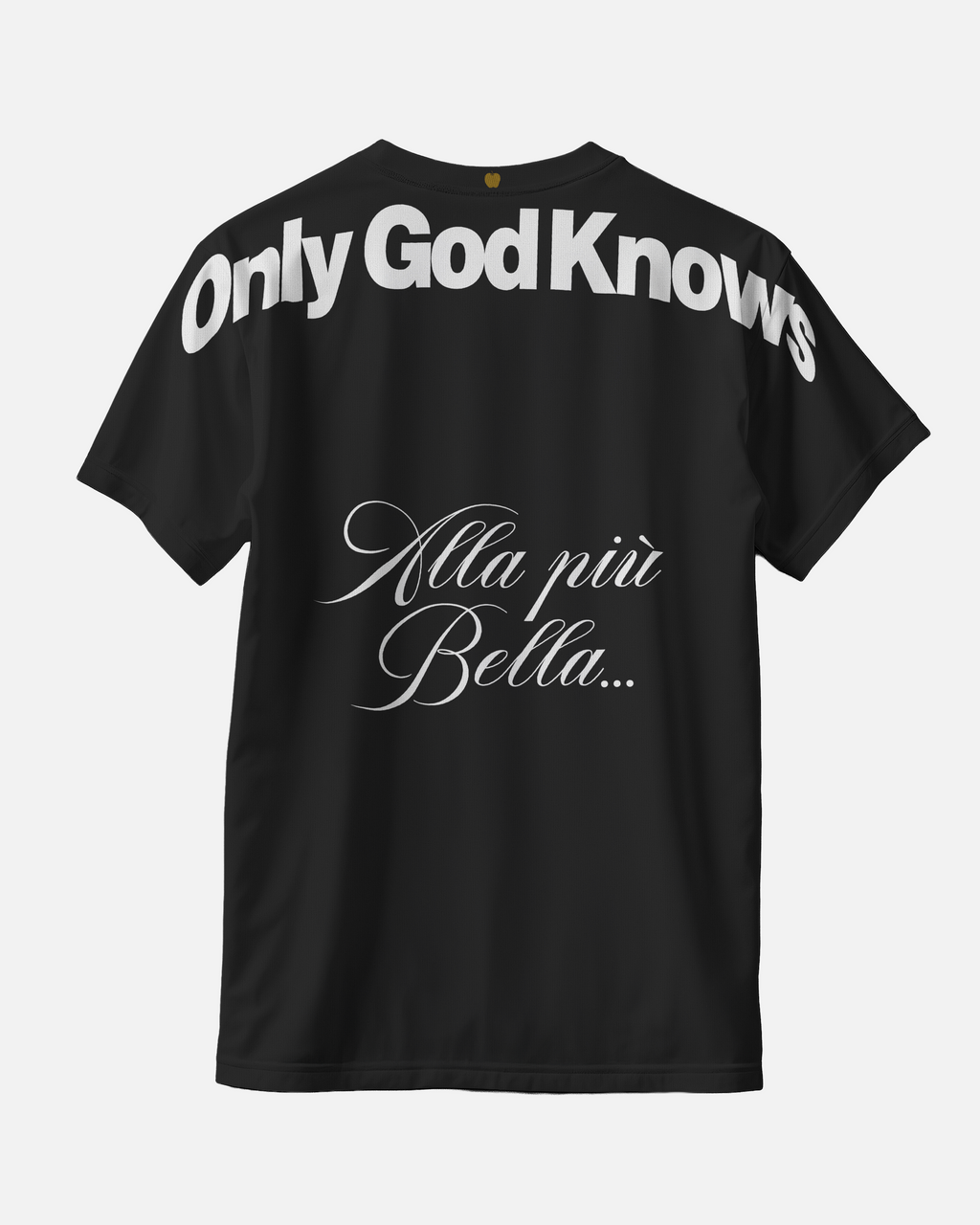 OGK "Alla più Bella" Black | T-SHIRT OVERSIZE