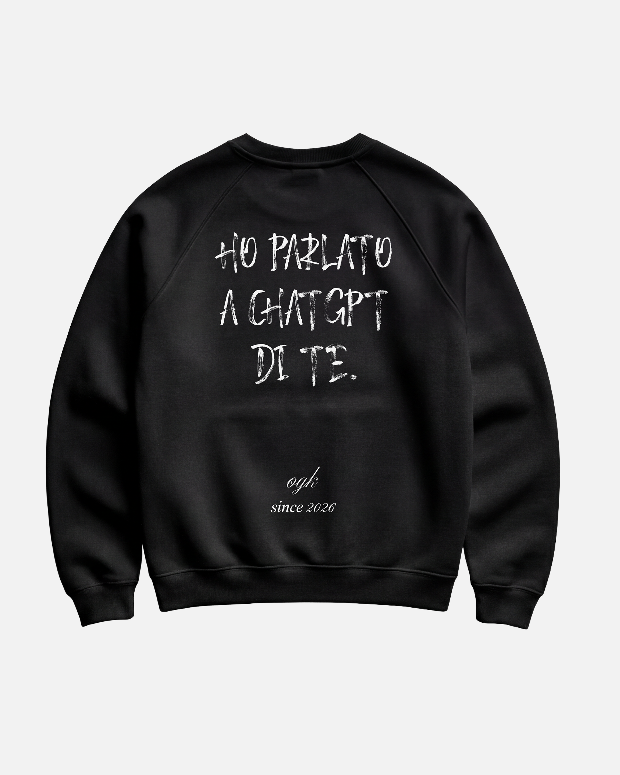 OGK "Ho parlato a ChatGPT di te" | SWEATER OVERSIZE