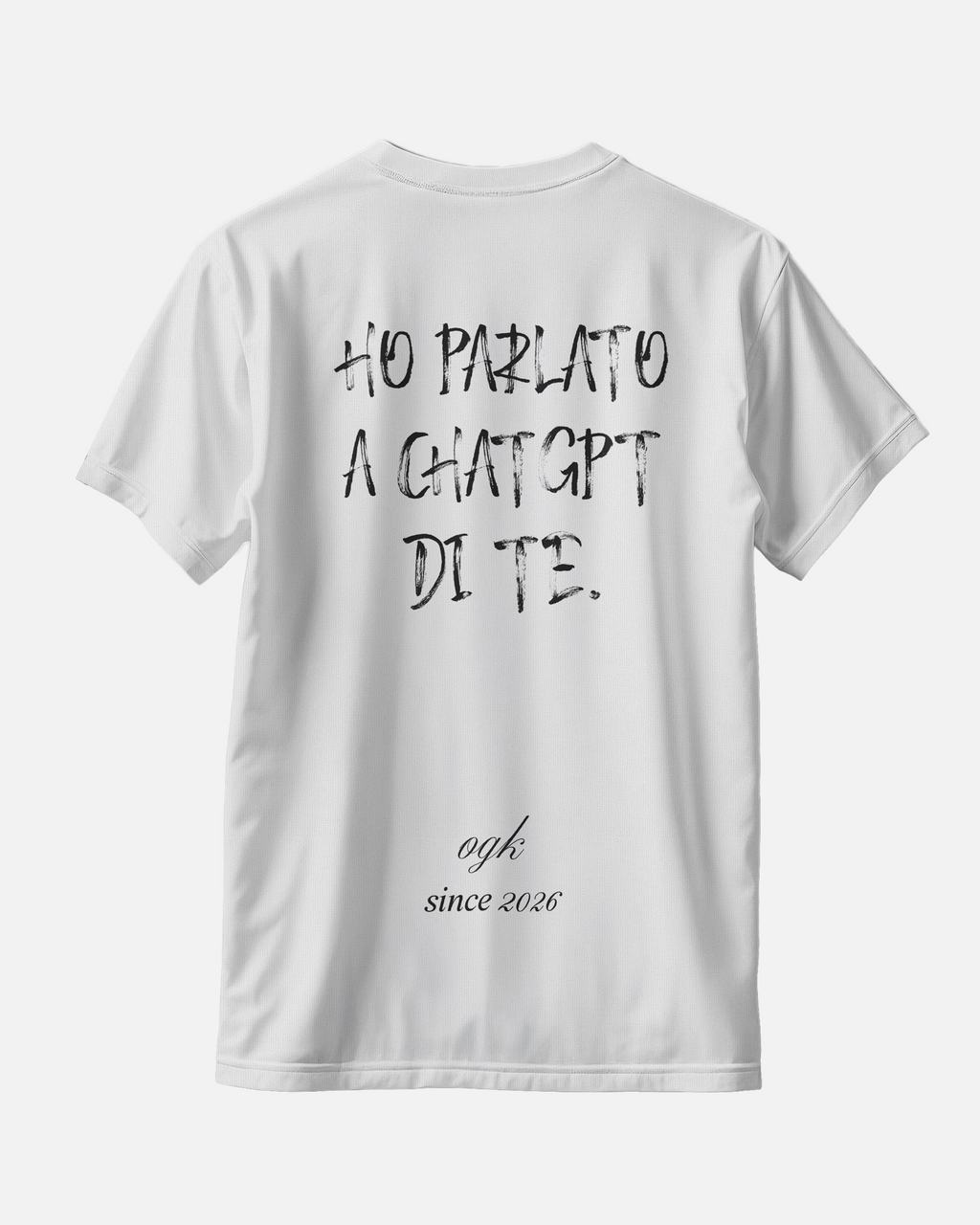 OGK "Ho parlato a ChatGPT di te" | T-SHIRT OVERSIZE