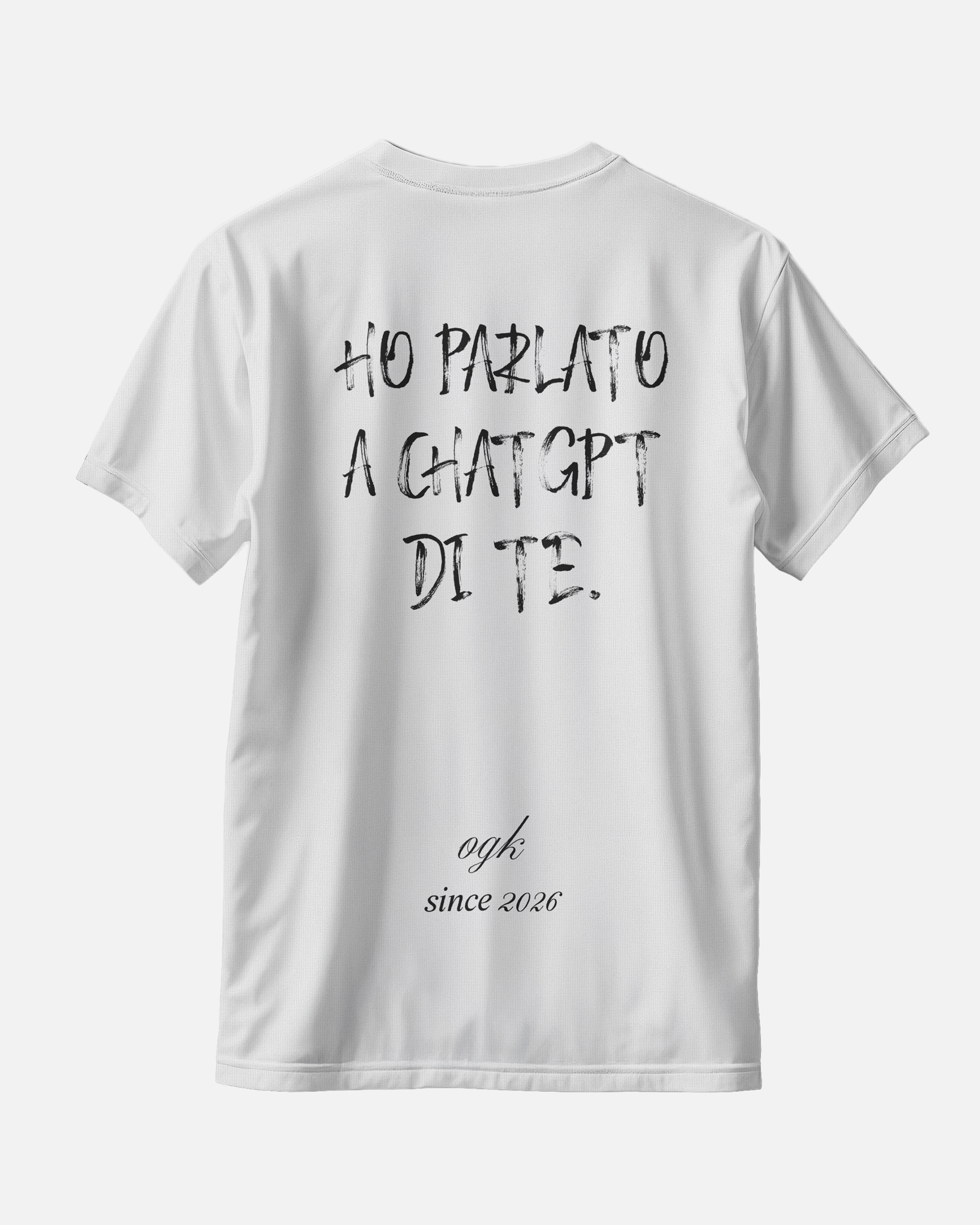 OGK "Ho parlato a ChatGPT di te" | T-SHIRT OVERSIZE