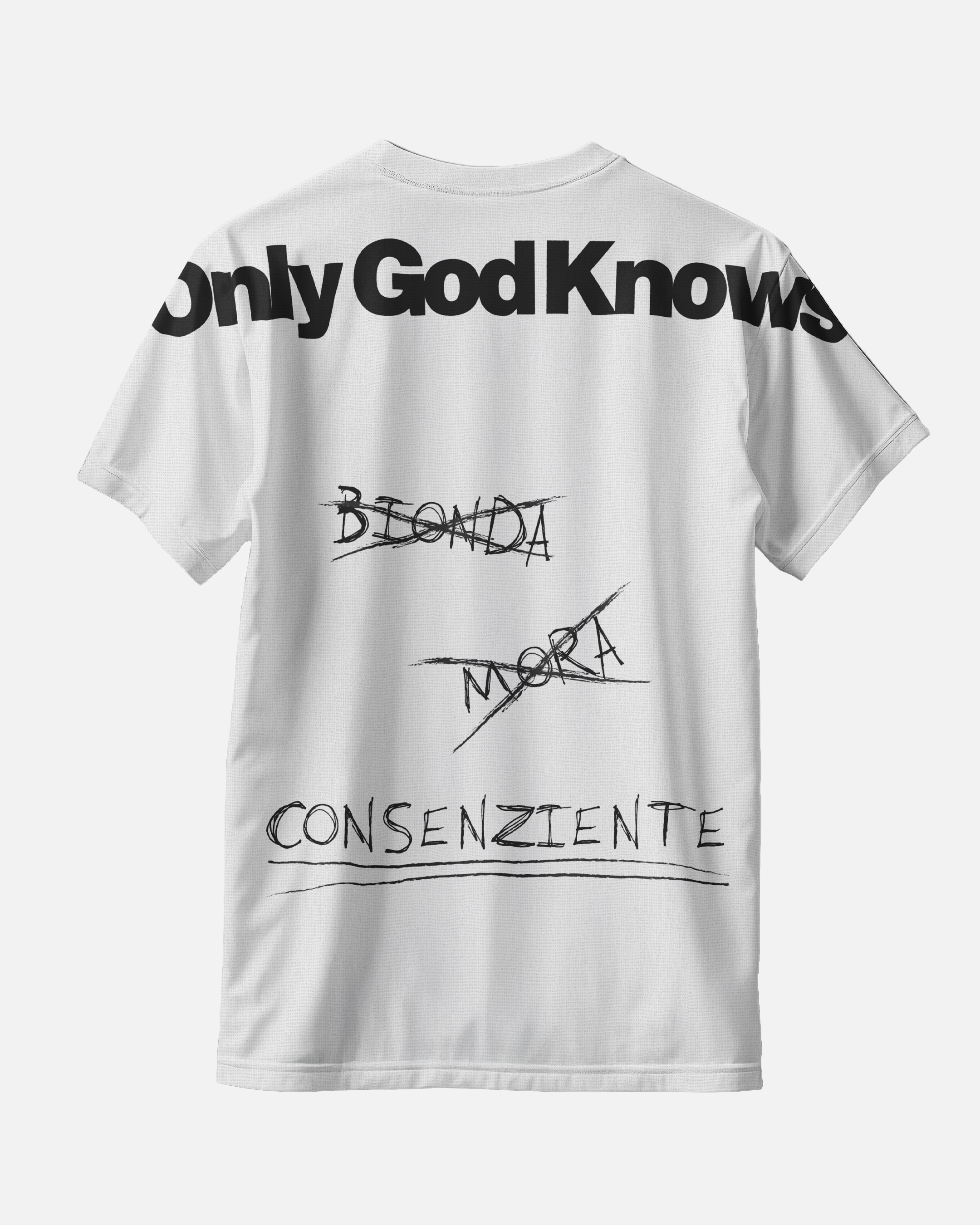 OGK "Bionda, Mora, Consenziente" | T-SHIRT OVERSIZE