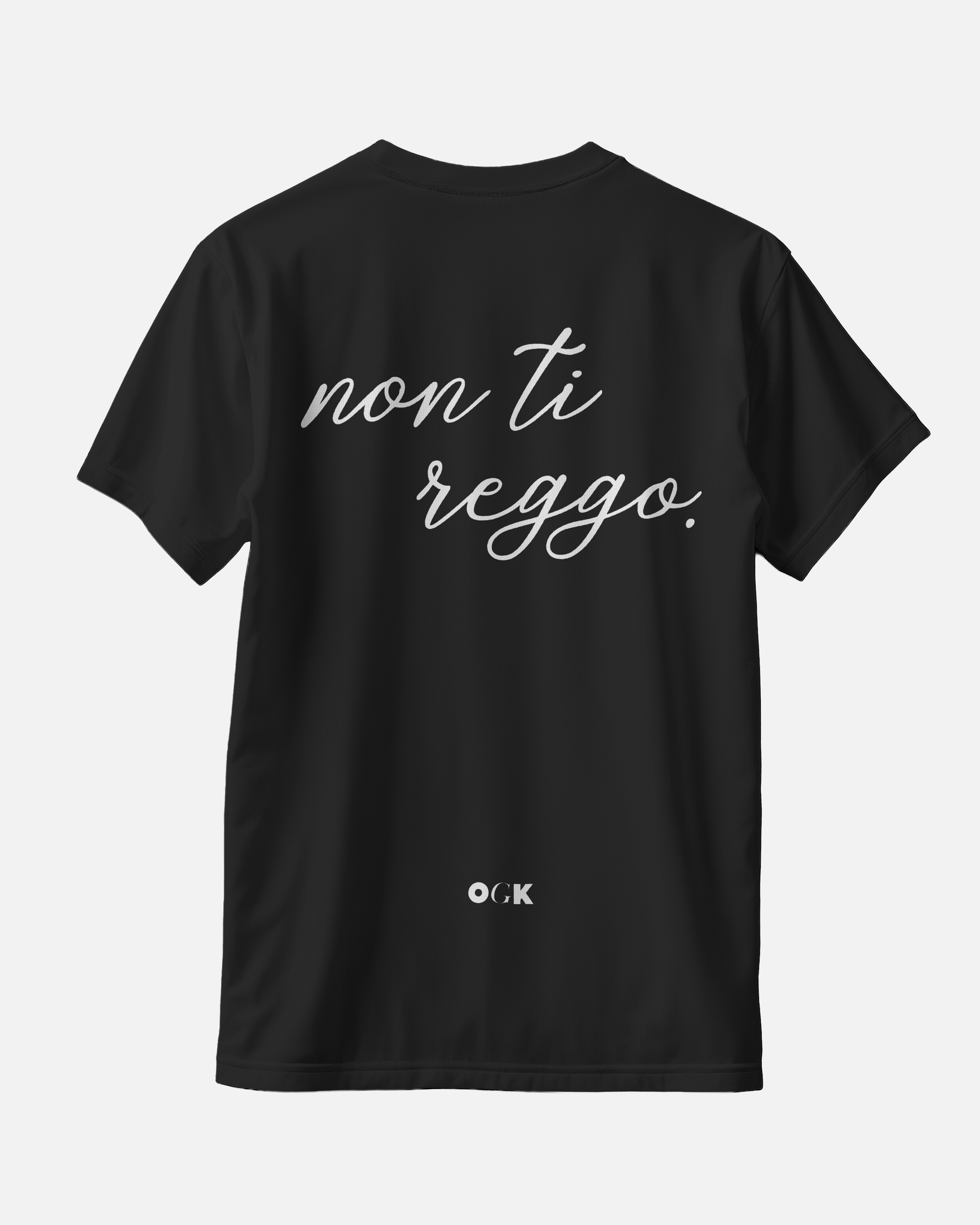 OGK "Non ti Reggo" Black | T-SHIRT OVERSIZE