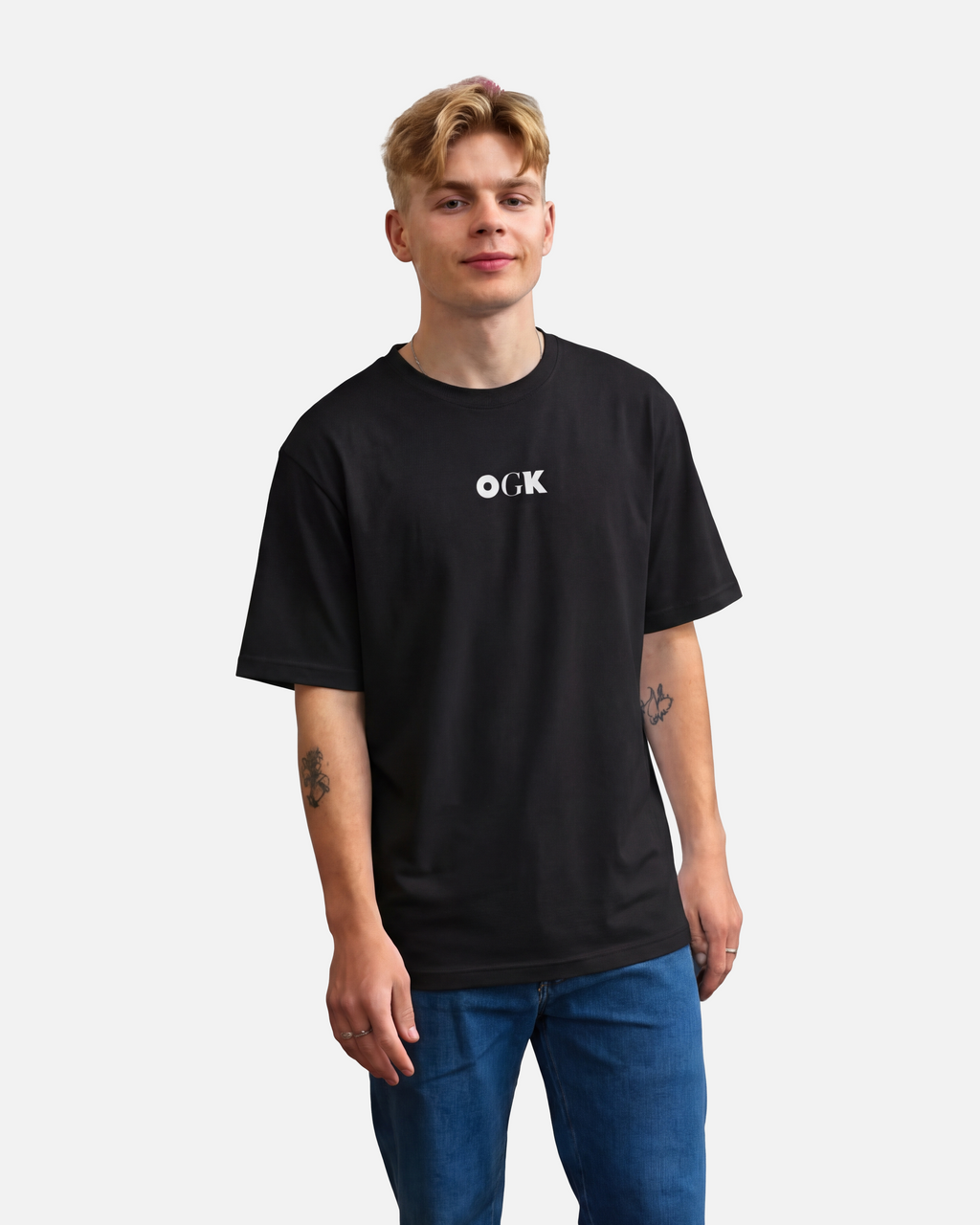 OGK "Ho parlato a ChatGPT di te" Black | T-SHIRT OVERSIZE