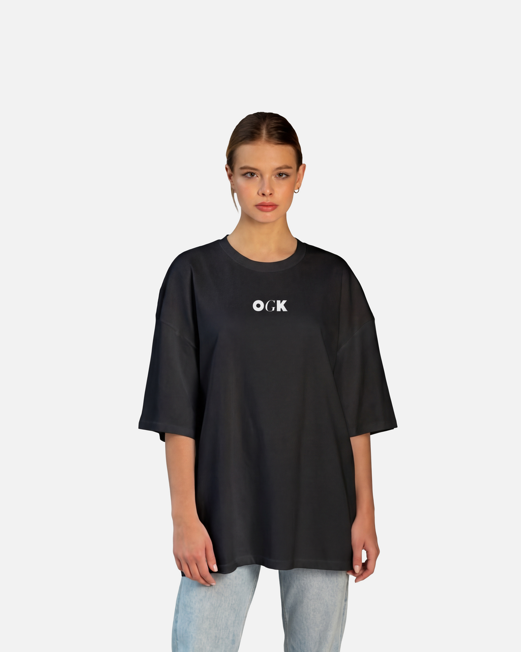 OGK "Ho parlato a ChatGPT di te" Black | T-SHIRT OVERSIZE