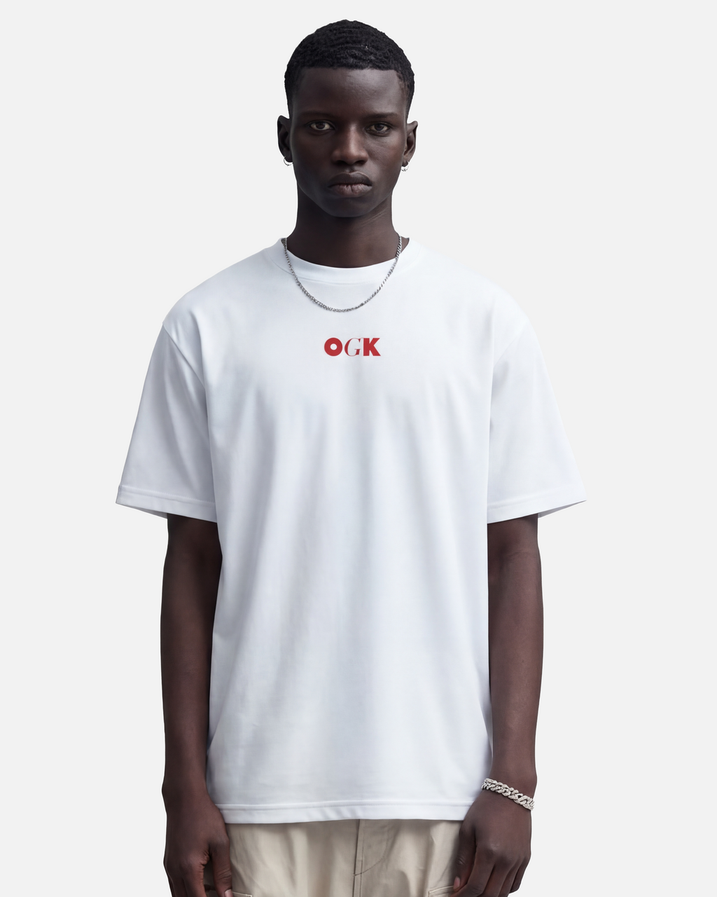 OGK "Ho parlato a ChatGPT di te" Red Graphics | T-SHIRT OVERSIZE