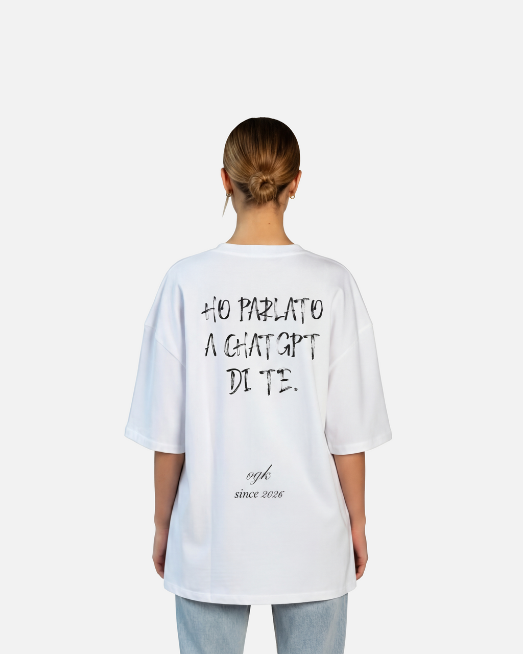 OGK "Ho parlato a ChatGPT di te" | T-SHIRT OVERSIZE