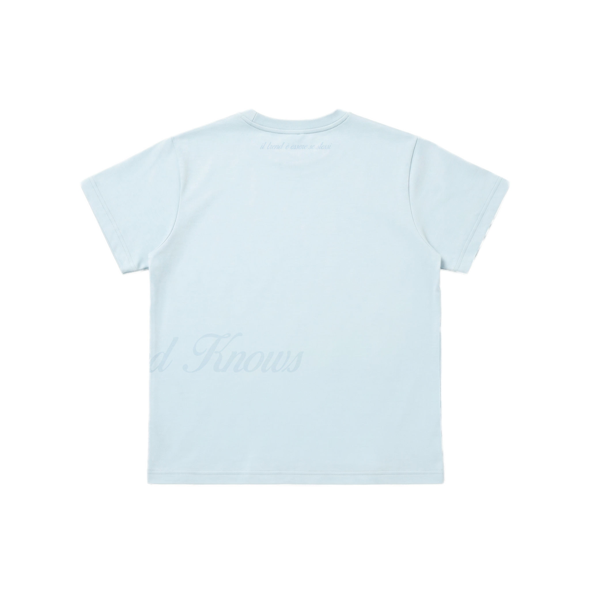 OGK "il trend è essere se stessi" light blue | T-shirt