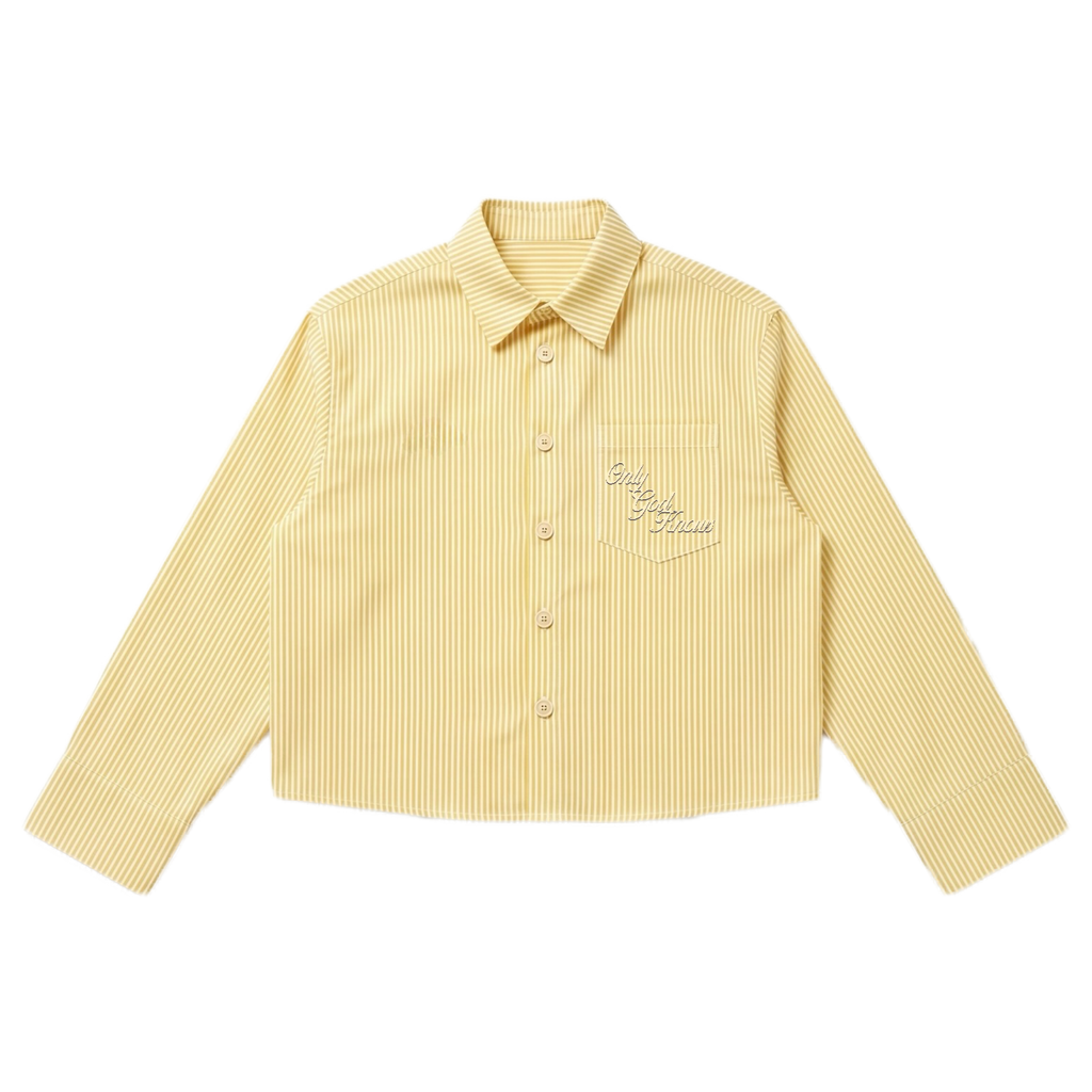 OGK "ci sono ricascato" yellow |Camicia