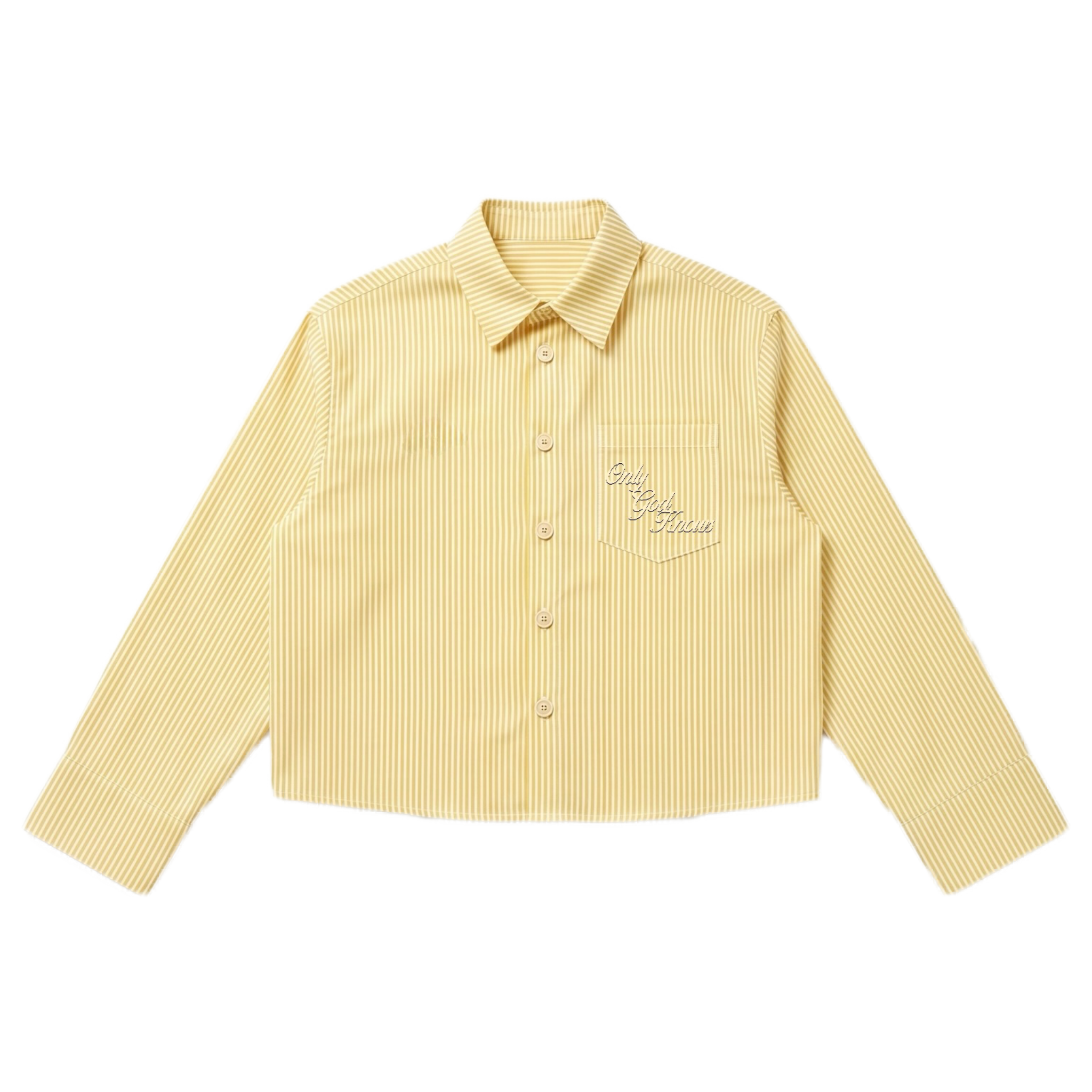OGK "ci sono ricascato" yellow |Camicia
