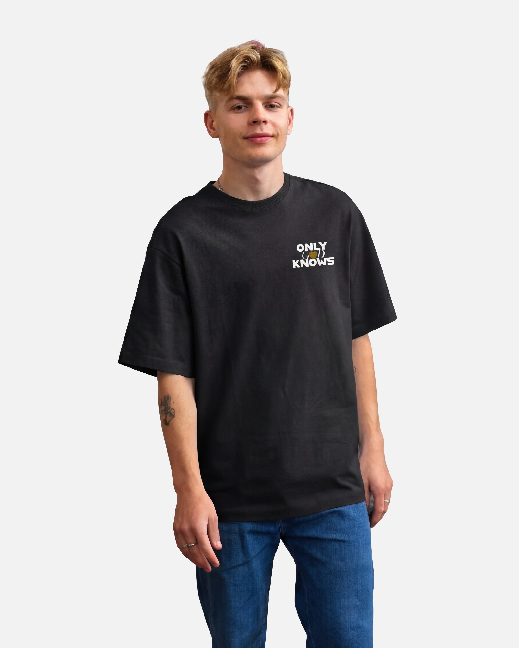 OGK "Alla più Bella" Black | T-SHIRT OVERSIZE