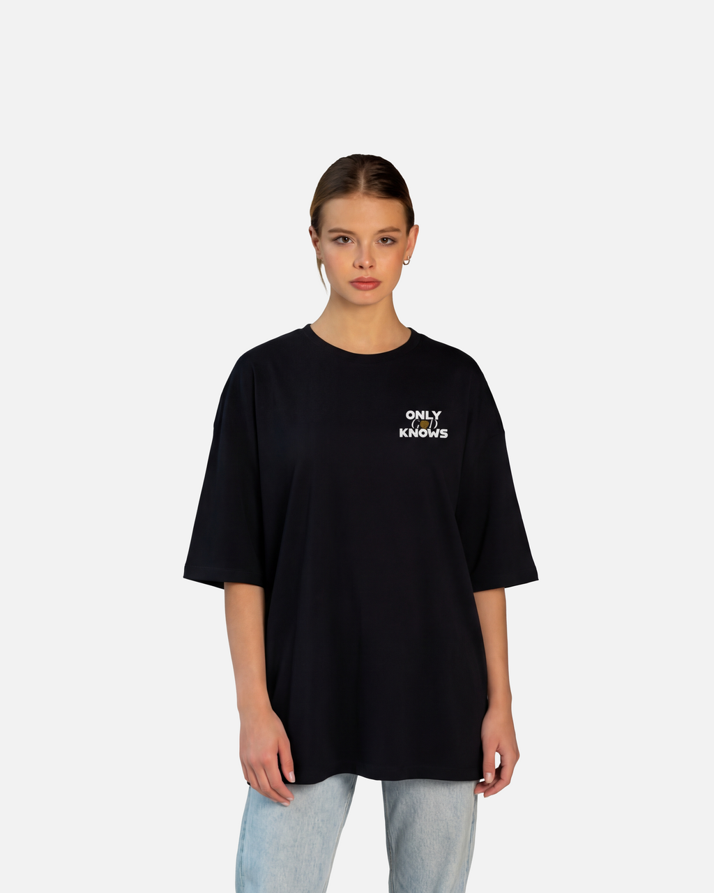 OGK "Alla più Bella" Black | T-SHIRT OVERSIZE