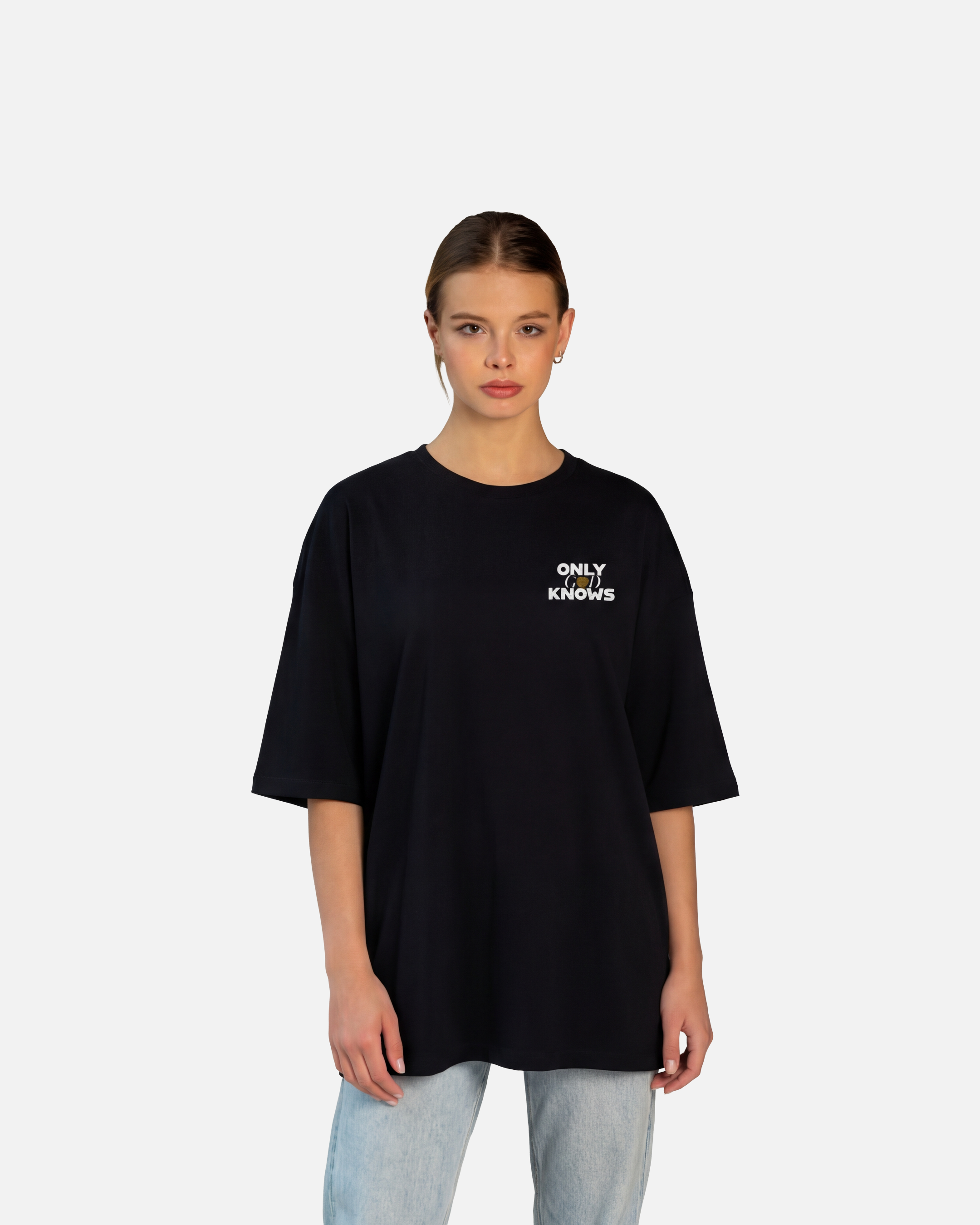 OGK "Alla più Bella" Black | T-SHIRT OVERSIZE