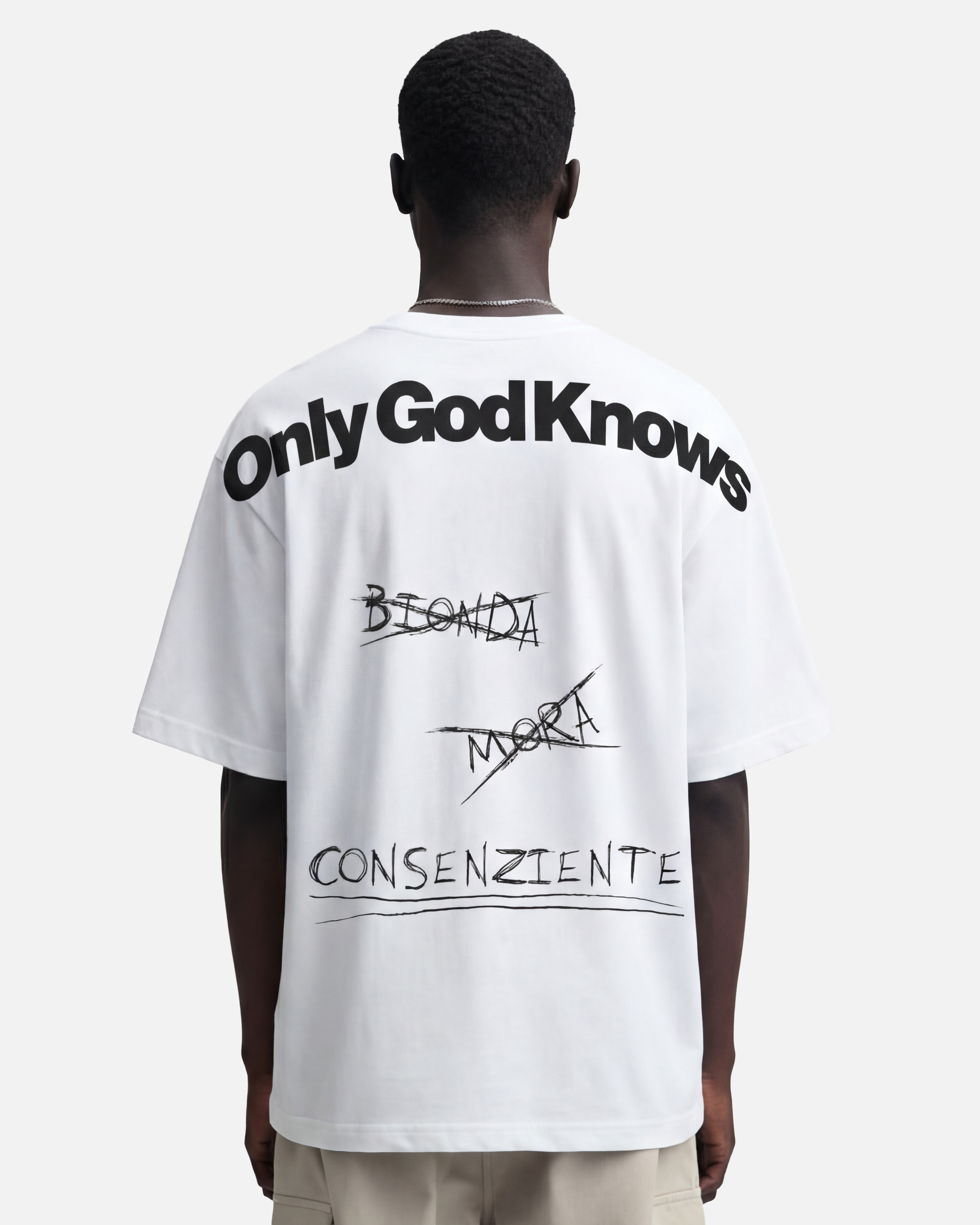 OGK "Bionda, Mora, Consenziente" | T-SHIRT OVERSIZE