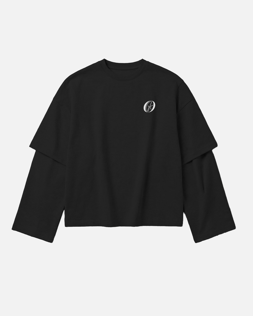 OGK "La mia debolezza? Le Bionde." Black | LONGSLEEVE OVERSIZE
