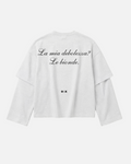 OGK "La mia debolezza? Le Bionde." | LONGSLEEVE OVERSIZE