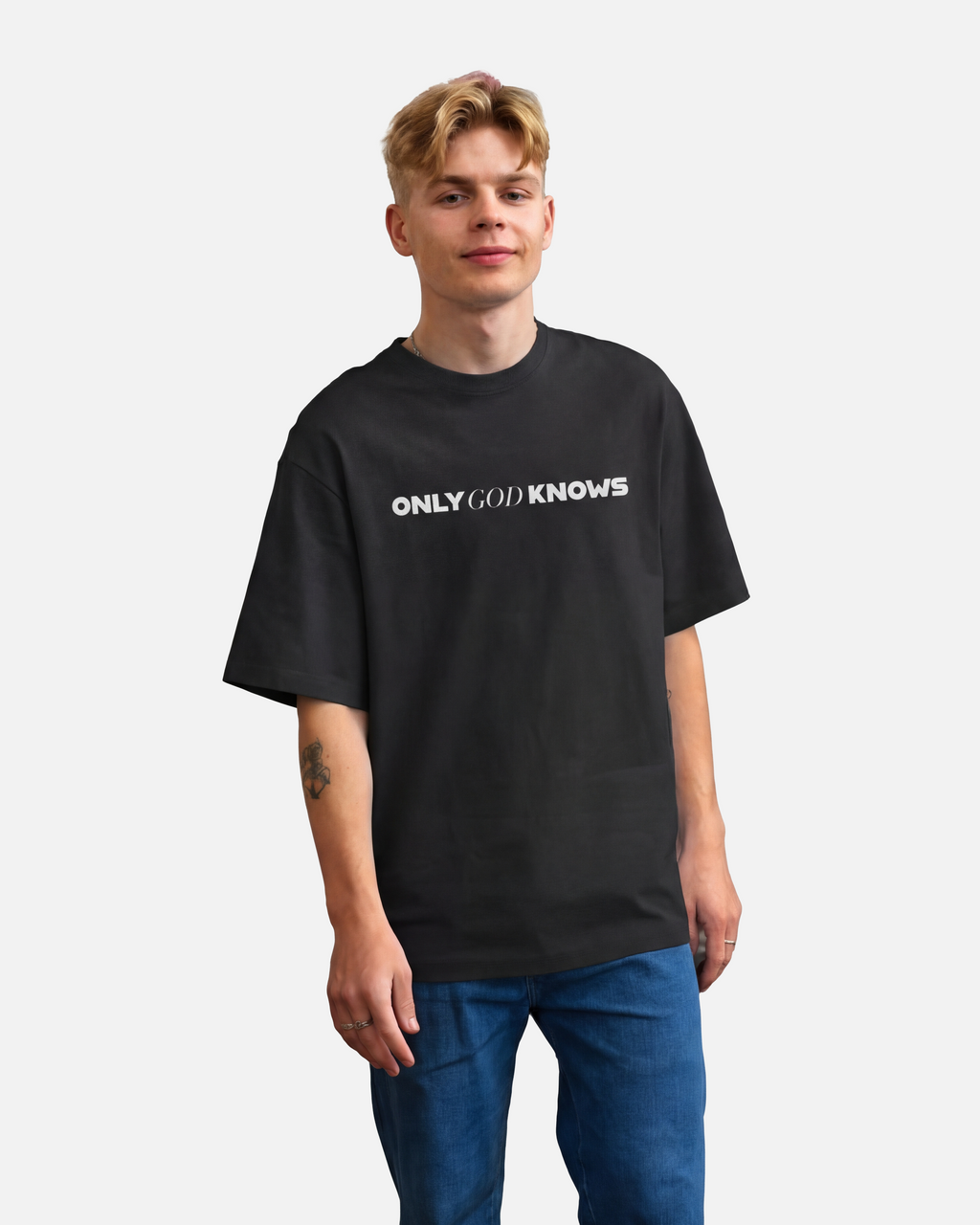 OGK "Bionda, Mora, basta che sia Media" Black | T-SHIRT OVERSIZE