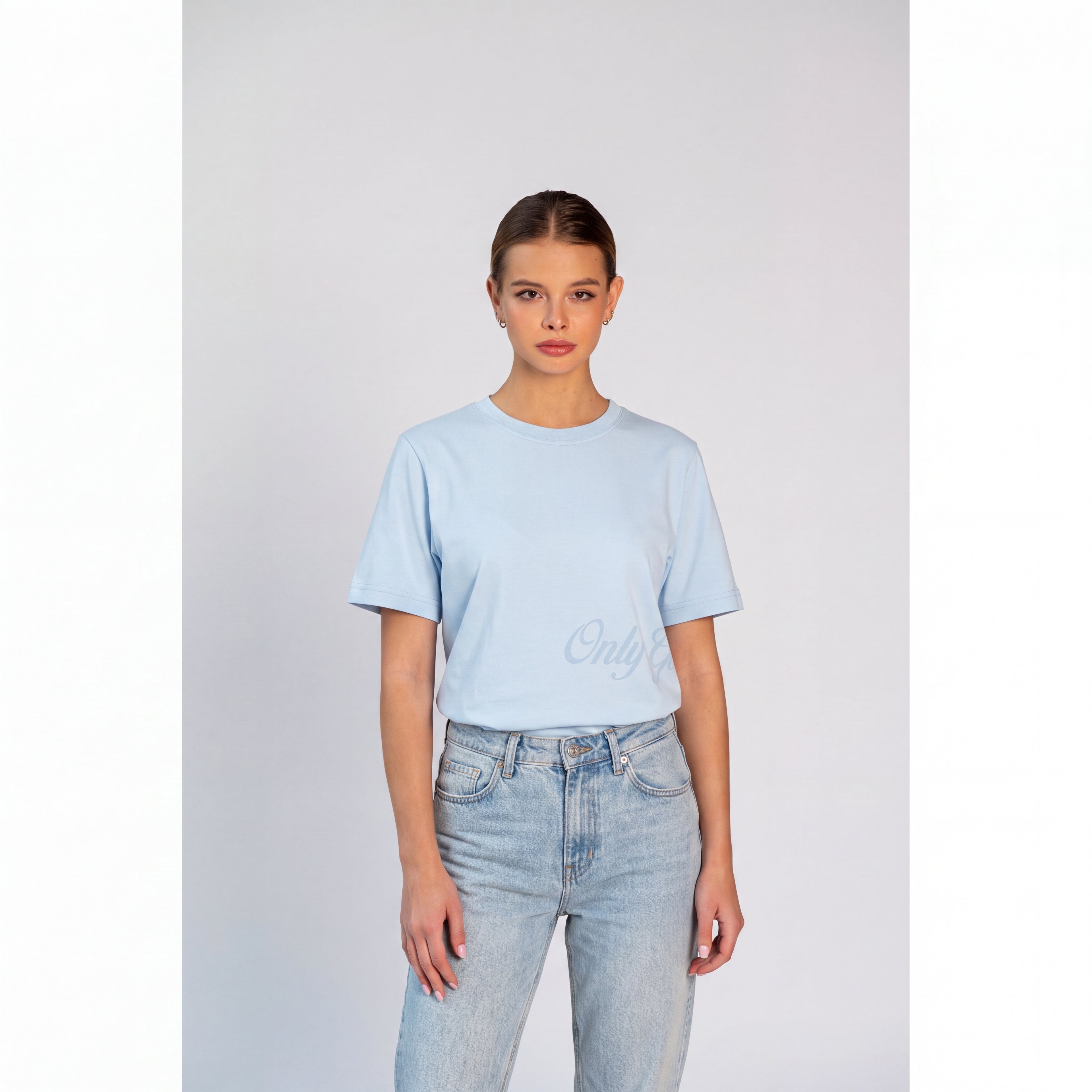 OGK "il trend è essere se stessi" light blue | T-shirt